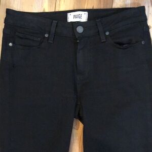 Paige Verdugo Ultra Skinny Black Jeans size 27